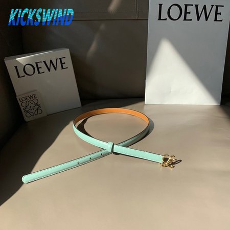 Loewe Thin Black Belt 1.5cm