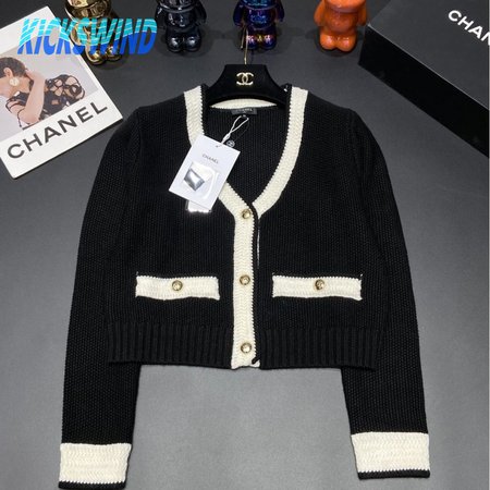 Chanel V-Neck Cardigan Sweater