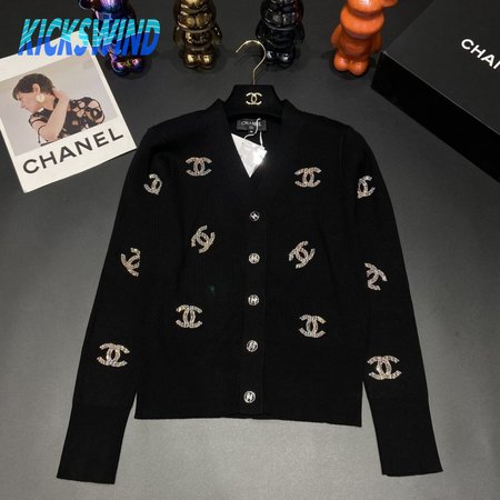 Chanel V-Neck Cardigan Sweater