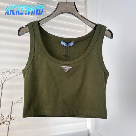 Prada Green Tank Top