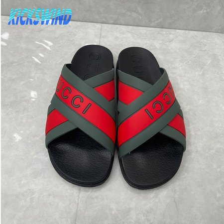 Gucci Web Slide Black Rubber 36-46