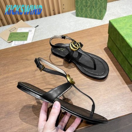 Gucci Women's Double G Thong Sandal 34-42