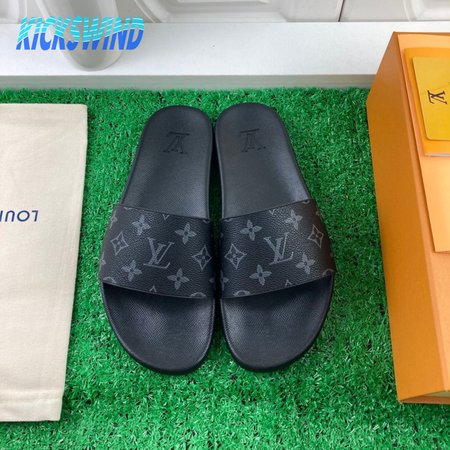 waterfront mule black grey