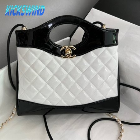 Chanel 31 Mini Tote Bag Patent Calfskin