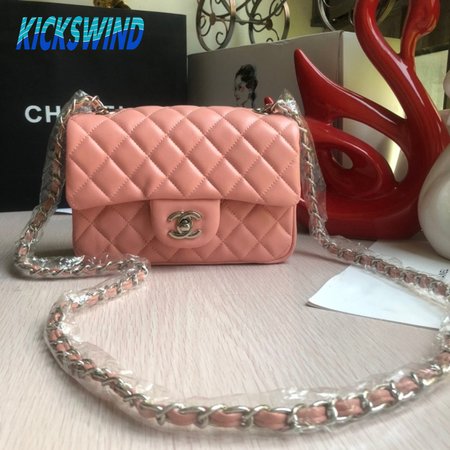 Chanel Classic Flap Double C Mini Sachet Original Pink