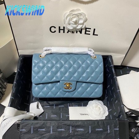 Chanel Classic Flap Bag A01112 Sky Blue