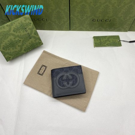 Gucci Wallet With Cut-Out Interlocking G
