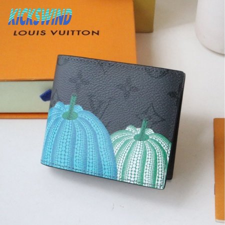 slender wallet pumpkin print