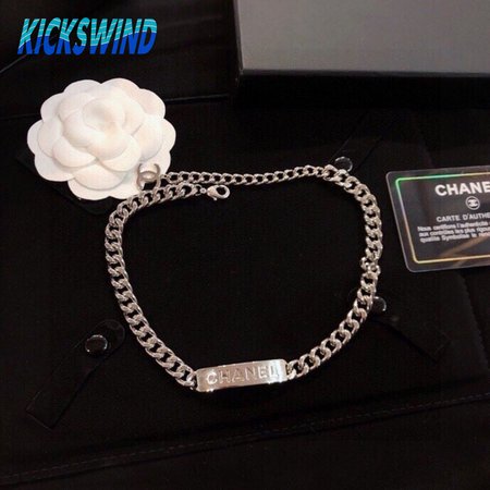 Chanel Curb Chain Necklace
