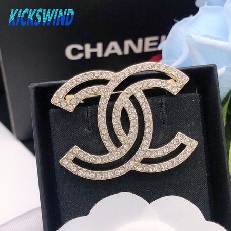Chanel Double C Brooch