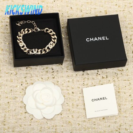 Chanel Gold and Diamond Bracelet