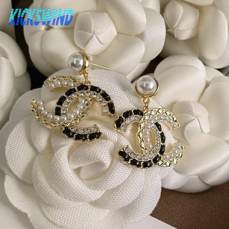 Chanel Pearl CC Earrings