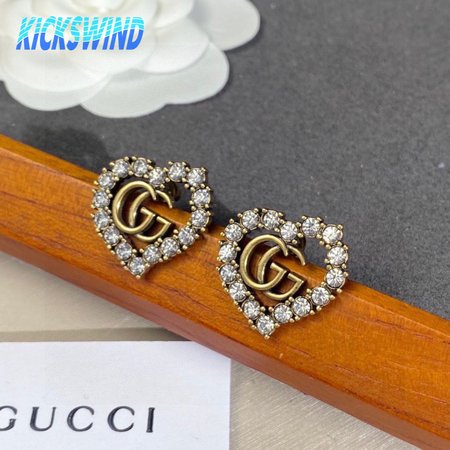 Gucci Heart Stud Earrings