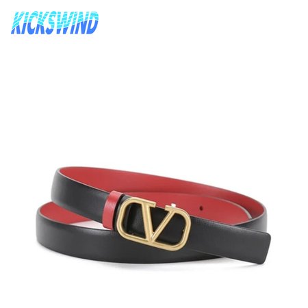 Valentino Garavani Reversible Vlogo Signature Belt In Glossy Calfskin