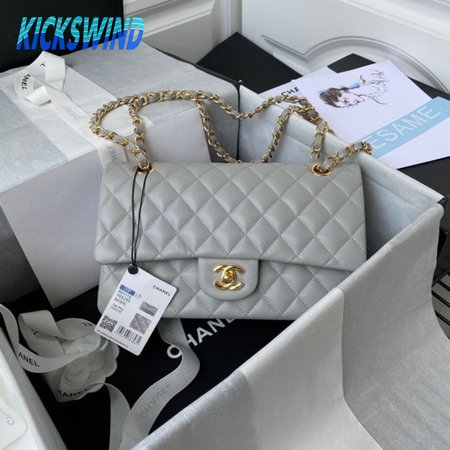 Chanel Classic Flap Bag Caviar Leather A01112