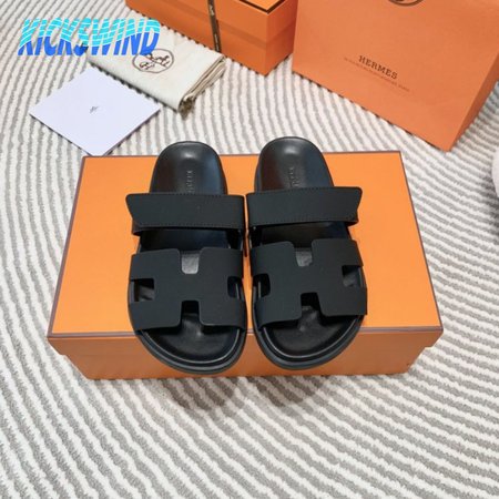 Women Hermes Authenticated Chypre Sandal Suede