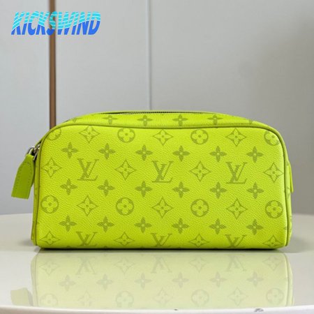 dopp kit neon yellow