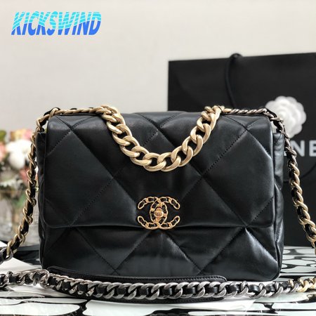 Chanel 19 Handbag Lambskin