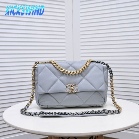 Chanel 19 Flap Bag Quilted Lambskin