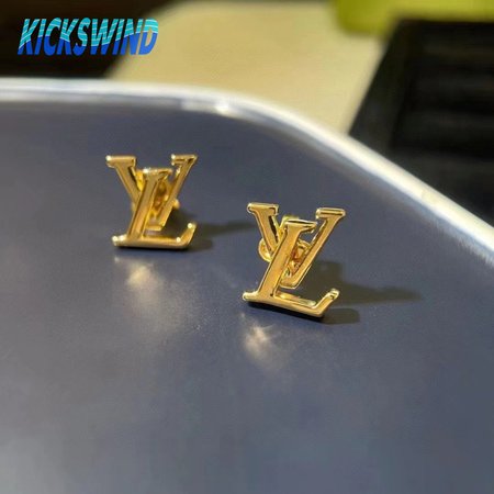 Initials Iconic Earrings Gold