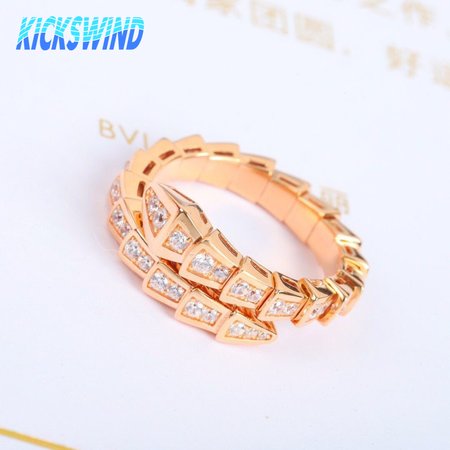 Bvlgari Snake-shaped Ring