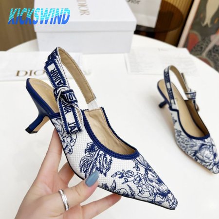 Christian Dior Flower Patterns Casual Style Blended Fabrics Leather