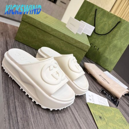 Gucci Slide Sandal With Interlocking G