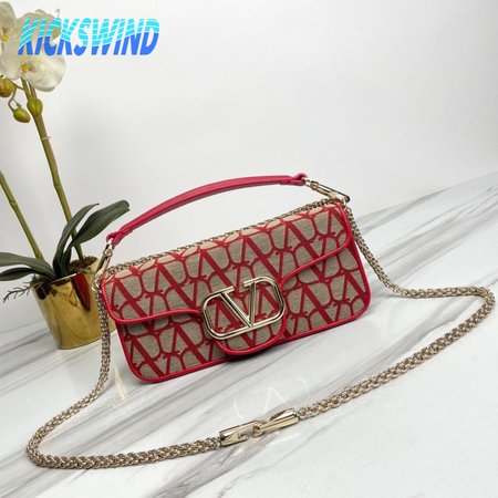 Valentino Loco Toile Iconographe Shoulder Bag