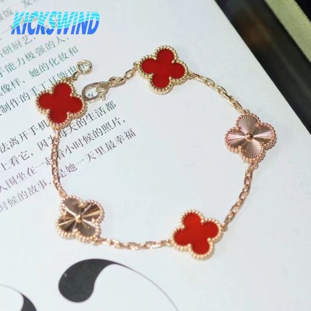 Van Cleef & Arpels Vintage Alhambra Bracelet 5 Motifs