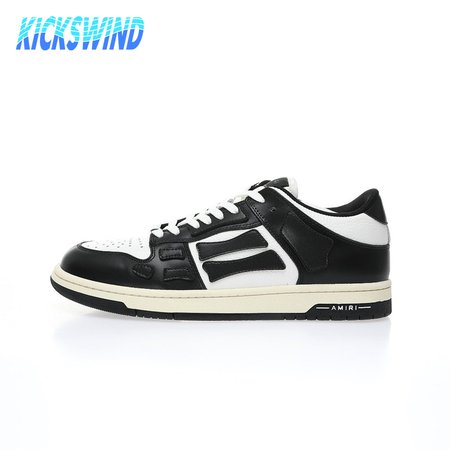 Amiri Skel Top Low Black White Sneaker