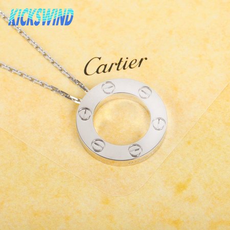 Cartier Love Necklace - 18k White Gold