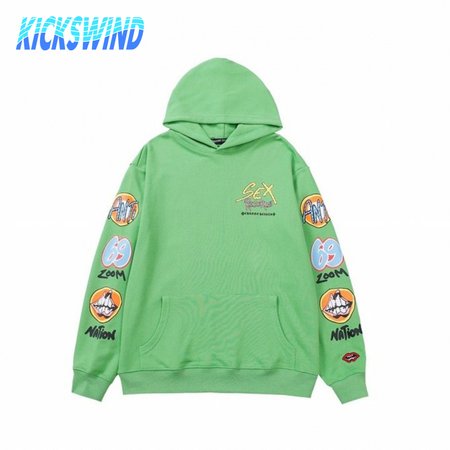 Chrome Hearts x Matty Boy Sex Records Hoodie 'Green'