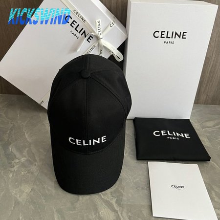 Celine Cotton Baseball Cap