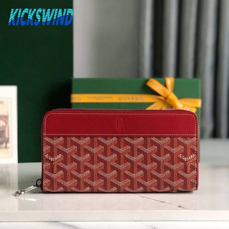 Goyard Matignon Wallet GM Red
