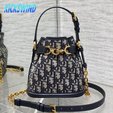 Medium C'est Dior Bag Blue Dior Oblique Jacquard