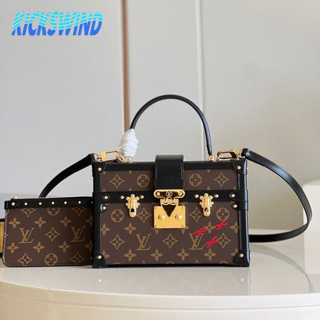 Monogram Petite Malle V Black