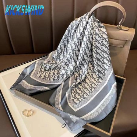 Dior Oblique Diortwin 90 Square Scarf