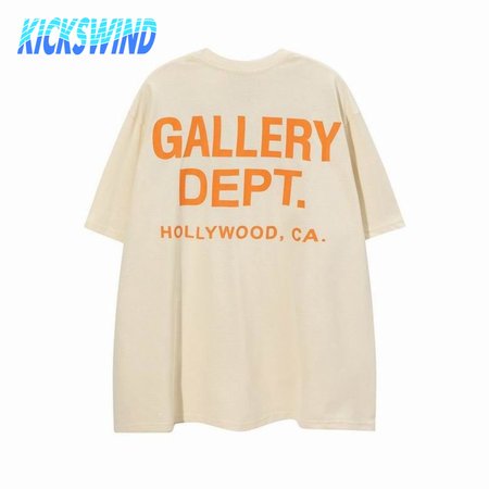 Gallery Dept Souvenir T-Shirt Cream/Orange