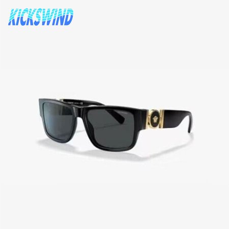 Versace Squared Medusa Medallion Sunglasses