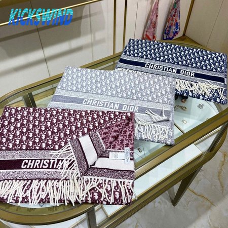 Dior Oblique Print Scarf