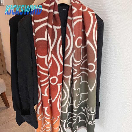 High Quality Monogram Shawl