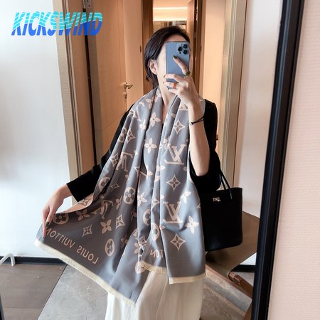 Stories Monogram Shawl