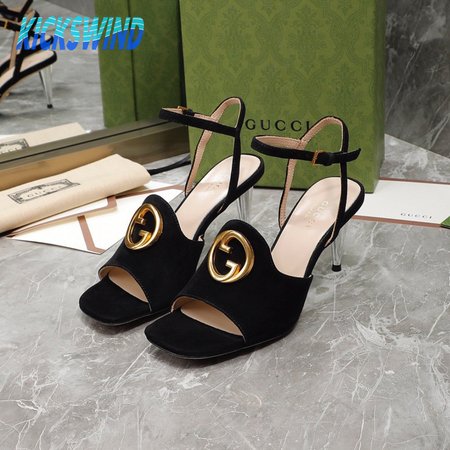 Gucci Blondie Heeled Sandal Black 35-40
