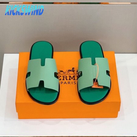 Hermes Oran Sandal Green 39-44