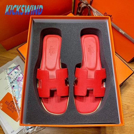 Hermes Oran Sandal Red 35-40