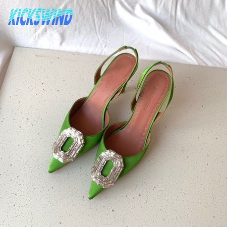 Amina Muaddi Scarpe Con Tacco 35-39
